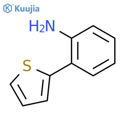 Benzenamine,2-(2-thienyl)- structure