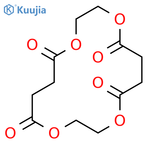 1,4,9,12-Tetraoxacyclohexadecane-5,8,13,16-tetrone structure