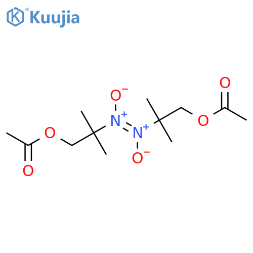 1-Propanol, 2,2'-(dioxidoazo)bis[2-methyl-, diacetate (ester) (9CI) structure