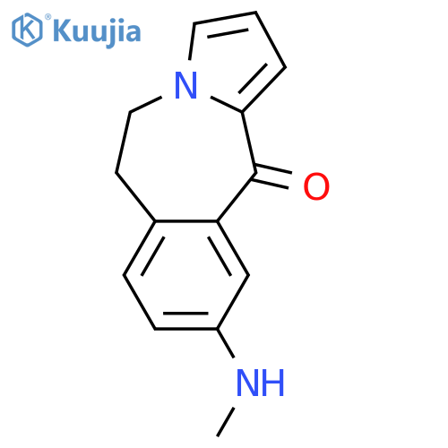 11H-Pyrrolo[2,1-b][3]benzazepin-11-one, 5,6-dihydro-9-(methylamino)- structure