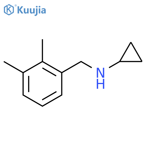 N-(2,3-Dimethylbenzyl)cyclopropanamine structure