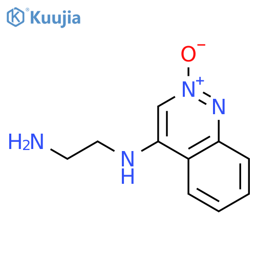 1,2-Ethanediamine, N-(2-oxido-4-cinnolinyl)- structure