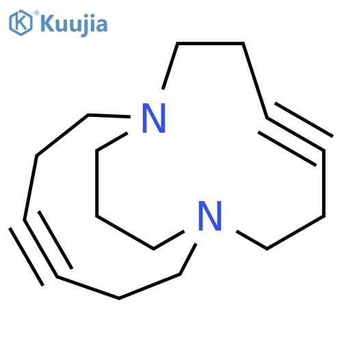 1,8-DIAZABICYCLO[6.6.3]HEPTADECA-4,11-DIYNE structure
