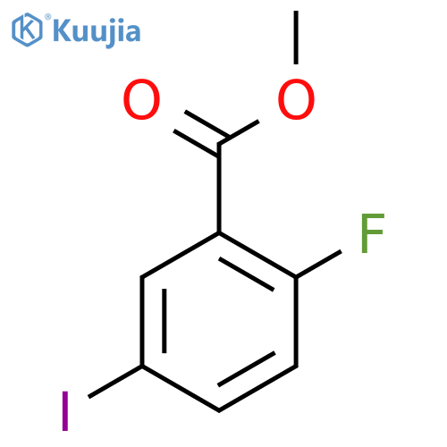 Methyl 2-Fluoro-5-iodobenzoate structure