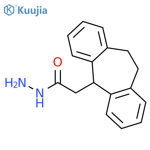 5H-Dibenzo[a,d]cycloheptene-5-acetic acid, 10,11-dihydro-, hydrazide structure
