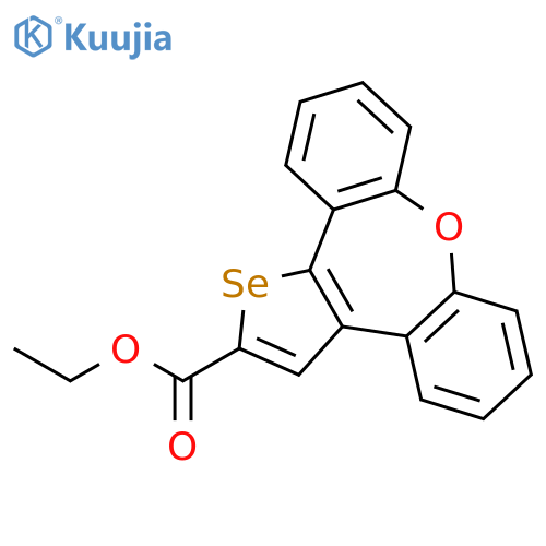 DIBENZO[B,F]SELENOLO[2,3-D]OXEPIN-2-CARBOXYLIC ACID, ETHYL ESTER structure