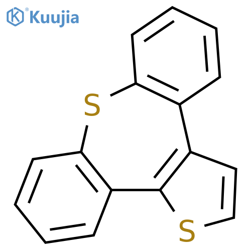 Dibenzo[b,f]thieno[2,3-d]thiepin structure
