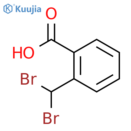 2-(Dibromomethyl)benzoic acid structure