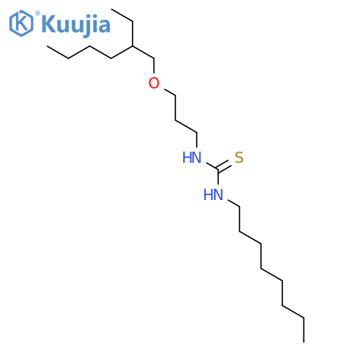 Thiourea, N-[3-[(2-ethylhexyl)oxy]propyl]-N'-octyl- structure