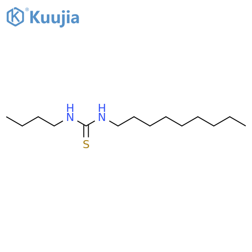 Thiourea, N-butyl-N'-nonyl- structure