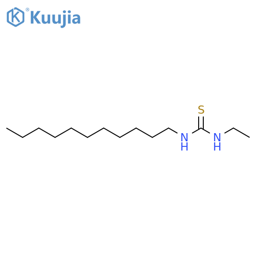 Thiourea, N-ethyl-N'-undecyl- structure