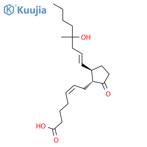 PROSTA-5,13-DIEN-1-OIC ACID, 16-HYDROXY-16-METHYL-9-OXO-, (5Z,13E)- structure