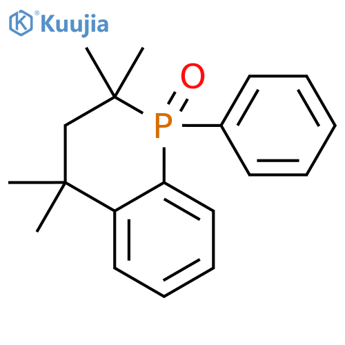Phosphinoline, 1,2,3,4-tetrahydro-2,2,4,4-tetramethyl-1-phenyl-, 1-oxide structure