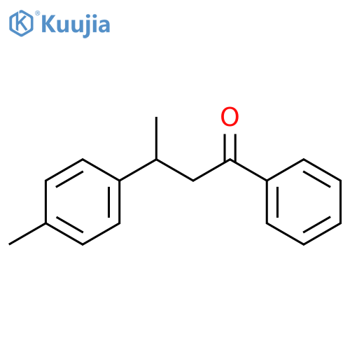 1-Butanone, 3-(4-methylphenyl)-1-phenyl- structure