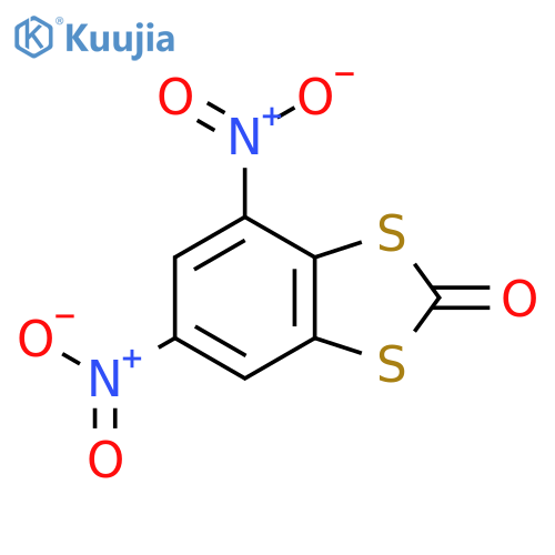 1,3-Benzodithiol-2-one, 4,6-dinitro- structure