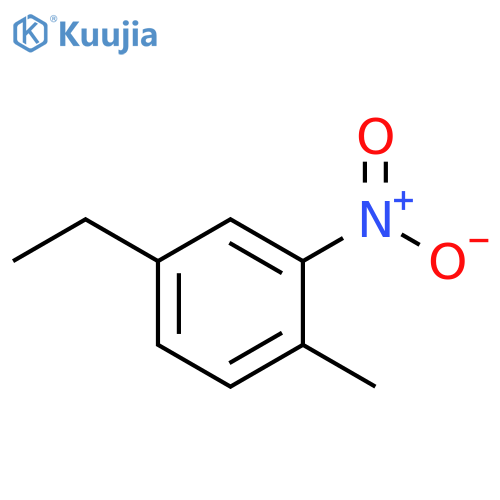 4-ethyl-1-methyl-2-nitrobenzene structure