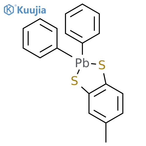 1,3,2-Benzodithiaplumbole, 5-methyl-2,2-diphenyl- structure