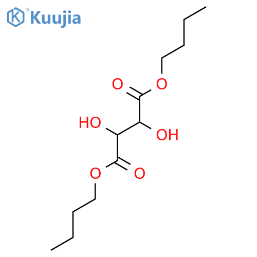 (2S,3S)-Dibutyl 2,3-dihydroxysuccinate structure