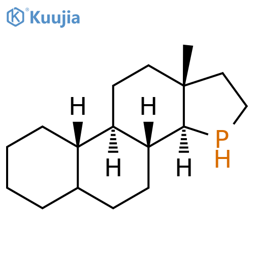 1H-Naphtho[1,2-g]phosphindole, hexadecahydro-11a-methyl-, (3aS,3bR,9aS,9bR,11aR)- structure