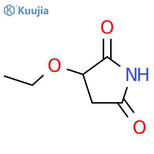 2,5-Pyrrolidinedione, 3-ethoxy- structure