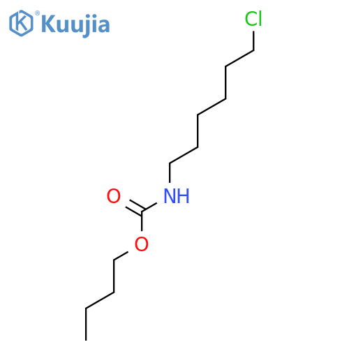 Carbamic acid, (6-chlorohexyl)-, butyl ester structure
