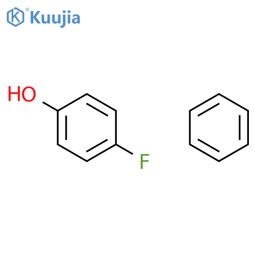 Phenol, 4-fluoro-, compd. with benzene (1:1) structure