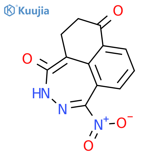 Naphtho[1,8-de][1,2]diazepine-1,4-dione, 2,3-dihydro-7-nitro- structure
