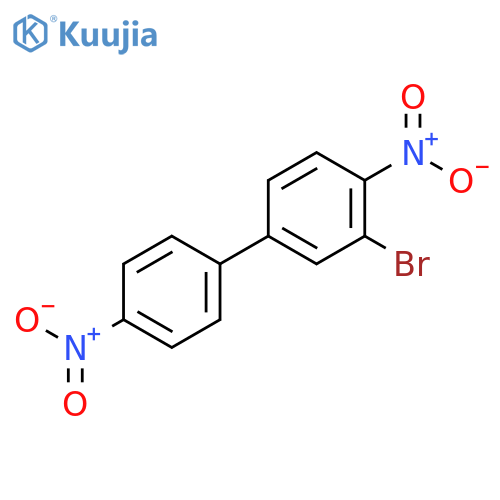 1,1'-Biphenyl, 3-bromo-4,4'-dinitro- structure