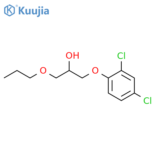 2-Propanol, 1-(2,4-dichlorophenoxy)-3-propoxy- structure