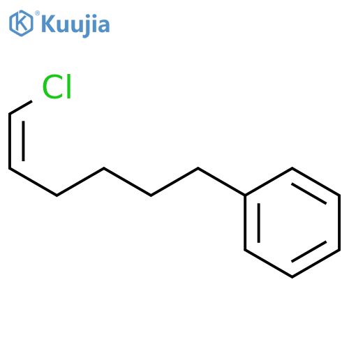 Benzene, [(5Z)-6-chloro-5-hexenyl]- structure