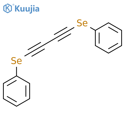 Benzene, 1,1'-[1,3-butadiyne-1,4-diylbis(seleno)]bis- structure