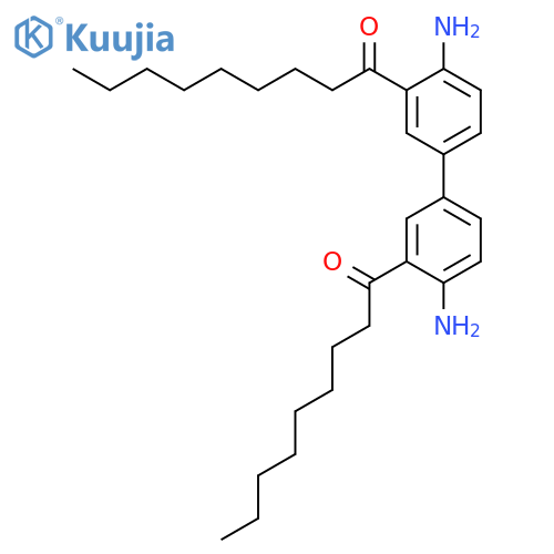 1-Nonanone, 1,1'-(4,4'-diamino[1,1'-biphenyl]-3,3'-diyl)bis- structure