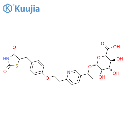 Hydroxy Pioglitazone (M-IV) β-D-Glucuronide structure