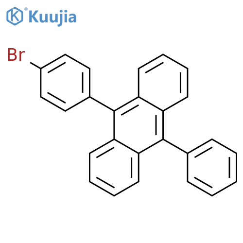 9-(4-Bromophenyl)-10-phenylanthracene structure