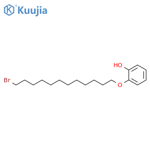 Phenol, 2-[(12-bromododecyl)oxy]- structure