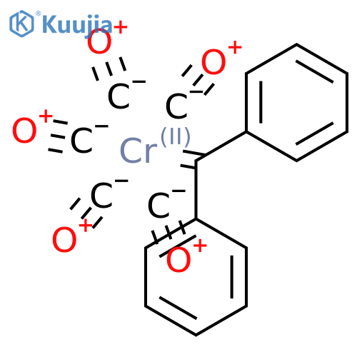 (Diphenylcarbene) chromium pentacarbonyl structure