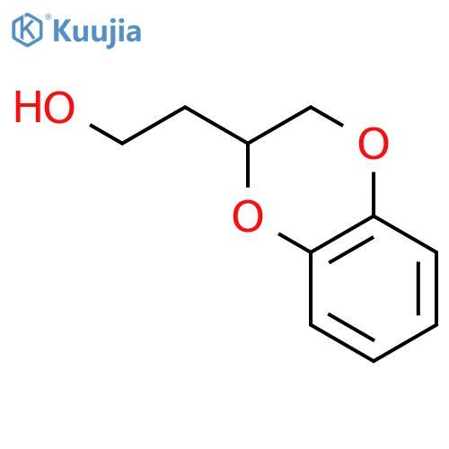 2-(2,3-dihydro-1,4-benzodioxin-2-yl)ethanol structure