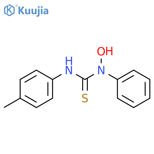 Thiourea, N-hydroxy-N'-(4-methylphenyl)-N-phenyl- structure