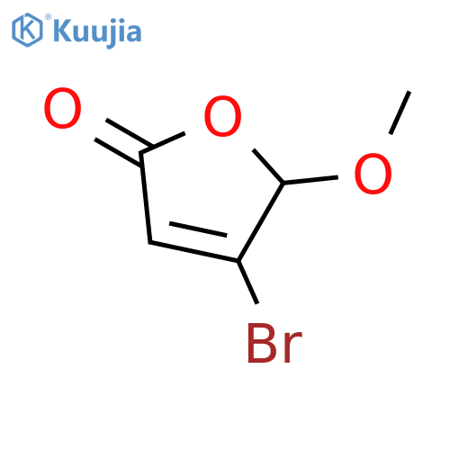 4-Bromo-5-methoxyfuran-2(5H)-one structure