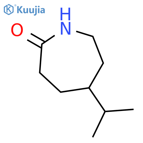 5-(propan-2-yl)azepan-2-one structure