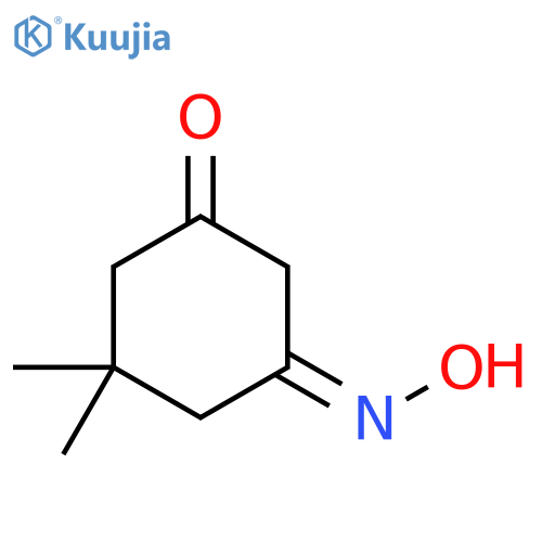 1,3-Cyclohexanedione, 5,5-dimethyl-, monooxime, (Z)- structure