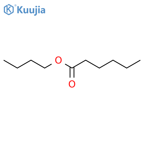 Butyl hexanoate structure