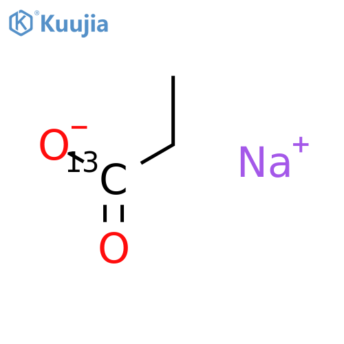 Sodium Propionate-13C structure