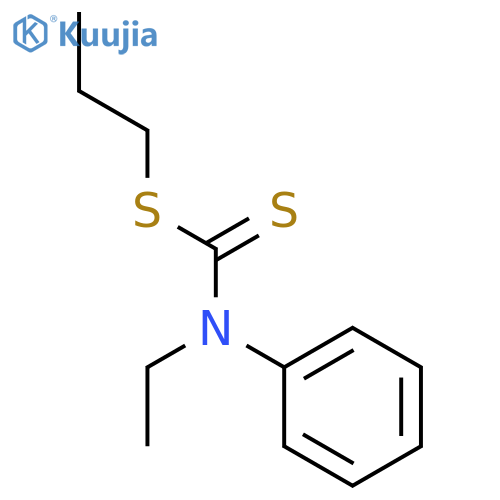 Carbamodithioic acid, ethylphenyl-, propyl ester structure