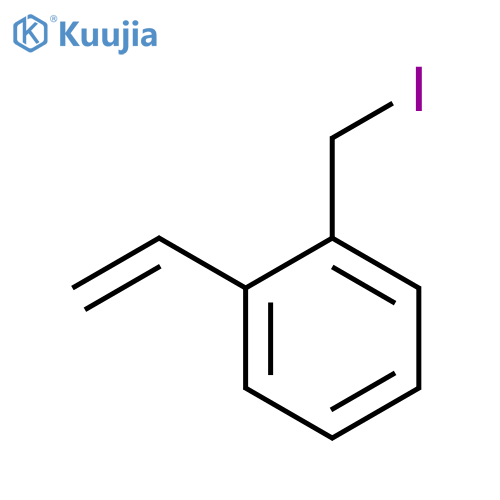Benzene, ethenyl(iodomethyl)- structure