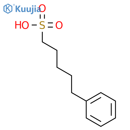 Benzenepentanesulfonic acid structure