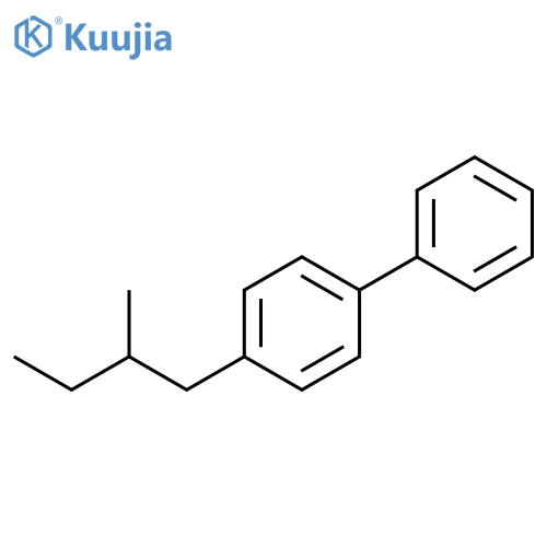 4-(2S)-2-Methylbutyl-1,1'-biphenyl structure