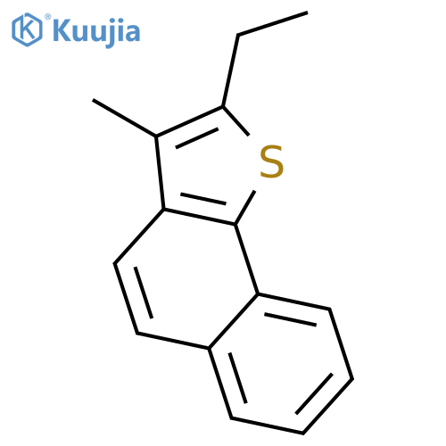Naphtho[1,2-b]thiophene, 2-ethyl-3-methyl- structure