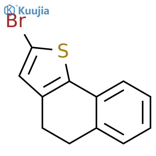 Naphtho[1,2-b]thiophene, 2-bromo-4,5-dihydro- structure