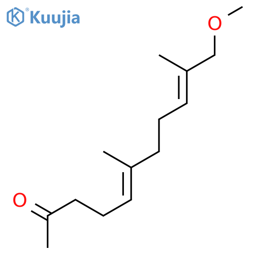 5,9-Undecadien-2-one, 11-methoxy-6,10-dimethyl- structure